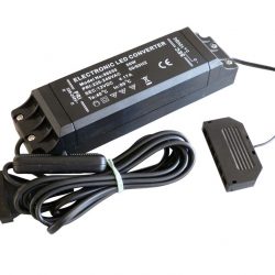 LED TRANSFO 15 W 91X40X19MM + AANSLUIKABEL EURO